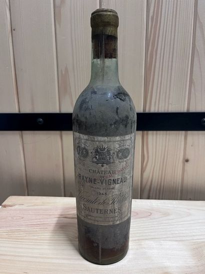 1 bottle CH RAYNE-VIGNEAU,1er cru Sauternes,...