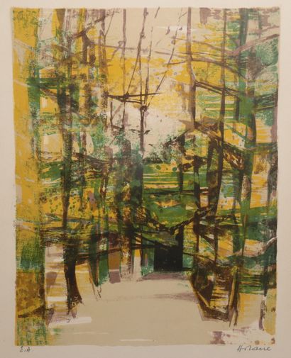 Camille HILAIRE (1916-2004)
Undergrowth,...