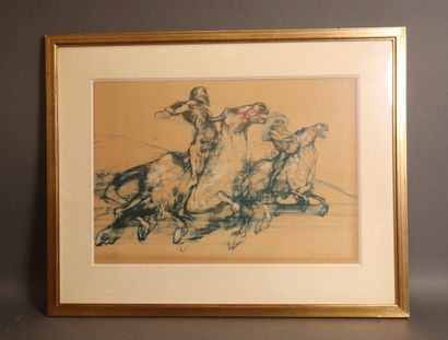 Claude WEISBUCH (1927-2014)
Don Quixote
Lithograph...