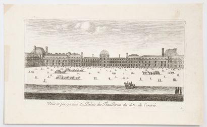 French school
Veüe and perspective of the...