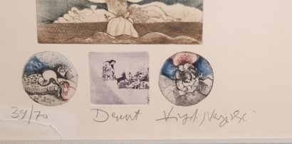 Virgil NEVJESTIC (1935-2009)
Untitled
Engraving...