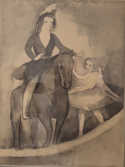 Marie LAURENCIN (1883-1951) after
Dialogue...
