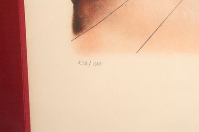 Salvador DALI (1904-1989)
Romantic, 1973
Polychrome...
