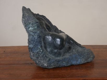 Paul HUBAY (1930-1994)
Reclining nude woman...