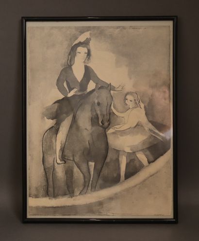 Marie LAURENCIN (1883-1951) after
Dialogue...