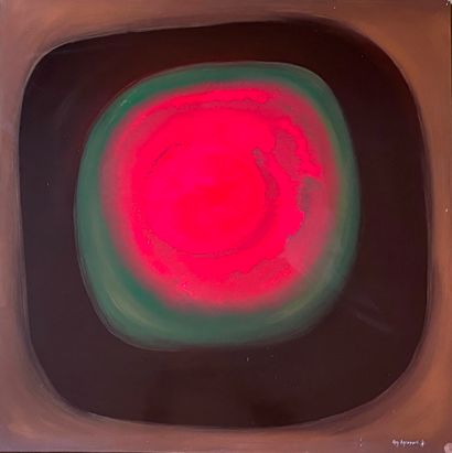 Reg AGRAPART (20th c.)
Abstract colored composition
Rectangular...