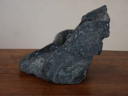 Paul HUBAY (1930-1994)
Reclining nude woman...