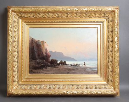 French school of the 19th c.
Fishermen on...