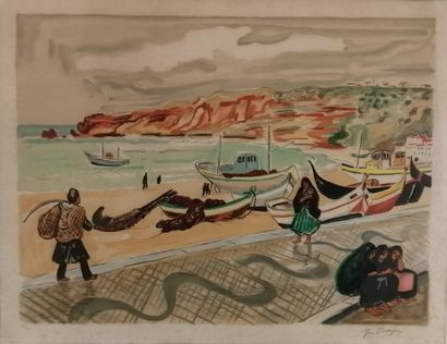 Yves BRAYER (1907-1990)
Fishing Boats on...