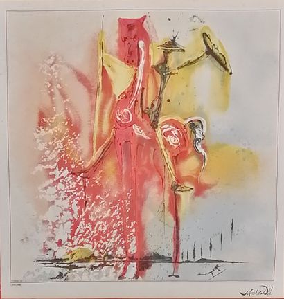 Salvado DALI (1904-1989) after - SPADEM ed.
Don...