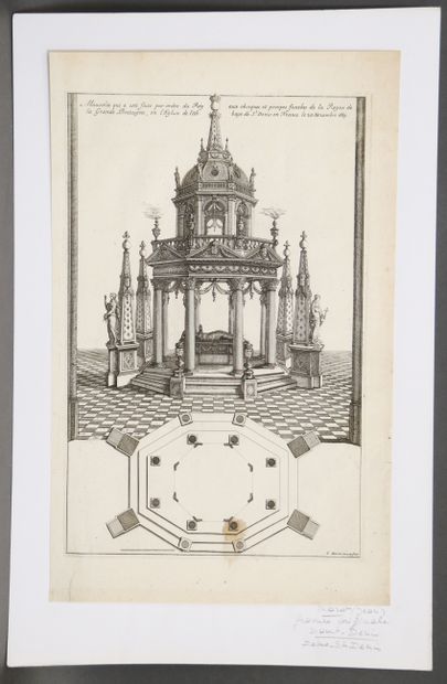 Jean I MAROT (1619-1679) after
- Mausoleum...