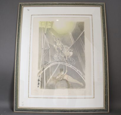 Camille HILAIRE (1916-2004)
Trapeze artists...