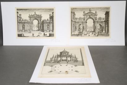 Jean I MAROT (1619-1679) after
- Mausoleum...