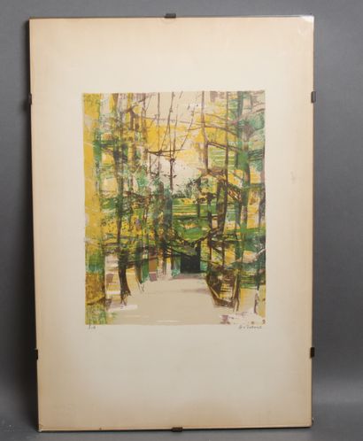 Camille HILAIRE (1916-2004)
Undergrowth,...