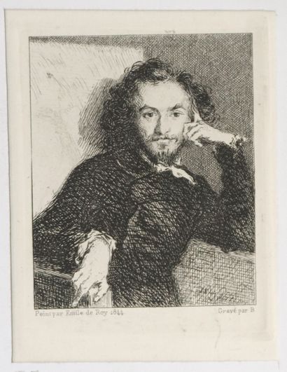 Félix BRACQUEMOND (1833-1914) after
Portrait...
