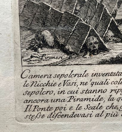 Giambattista PIRANESI (1720-1778)
Camera...