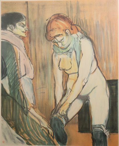Henri de TOULOUSE LAUTREC (1864-1901) after
-...