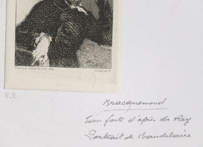 Félix BRACQUEMOND (1833-1914) after
Portrait...