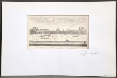 French school
Veüe and perspective of the...