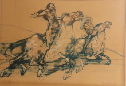 Claude WEISBUCH (1927-2014)
Don Quixote
Lithograph...