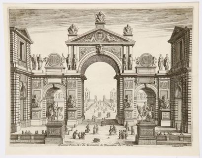 Jean I MAROT (1619-1679) after
- Mausoleum...
