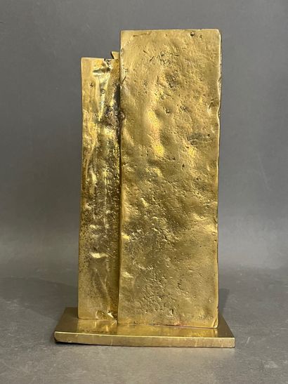 Sarandis KARAVOUSIS (1938-2011)
The two doors
Bronze...
