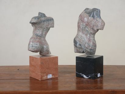 Paul HUBAY (1930-1994)
Couple
Pair of sculptures...