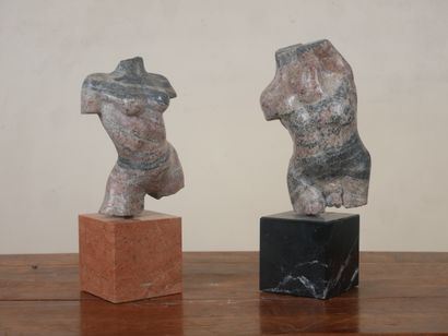 Paul HUBAY (1930-1994)
Couple
Pair of sculptures...
