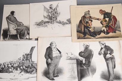 Honoré DAUMIER (1808-1879)
- Caricature (pl....