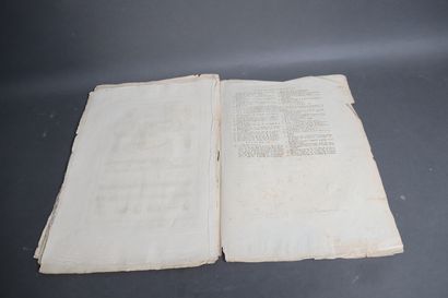 Set of 16 engravings from Diderot d'Alembert's...