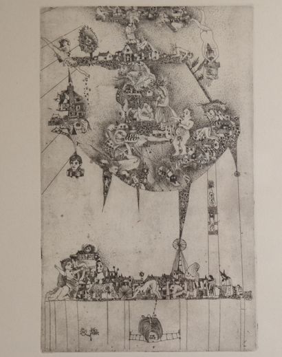 Virgil NEVJESTIC (1935-2009)
Untitled
Engraving...