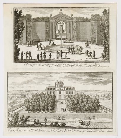 Adam PERELLE (1640-1695) after - Jean MARIETTE...