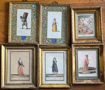 Turkish costumes
Lot of six mismatched p...