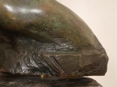 Paul HUBAY (1930-1994) after
Bust of a Pregnant...