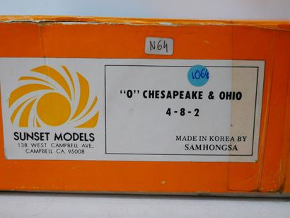 SAMHONG SA (Korea) :
CHESAPEAKE OHIO 4-8-2
Metal...