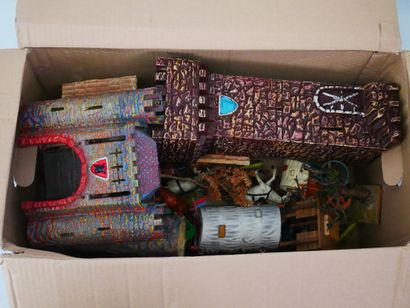 ELASTOLIN and OUGEN: 
Important lot of plastic...