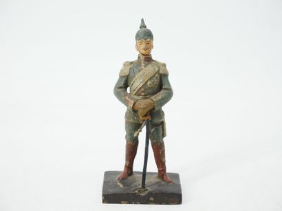LINEOL (Germany):
Painted composition figurine...