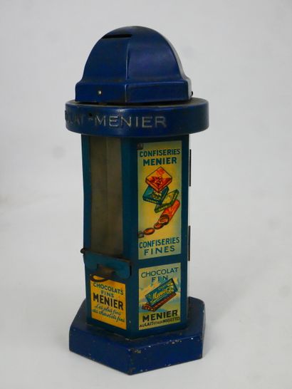 Lot including: 
- 1 CHOCOLAT-MEUNIER lithographed...