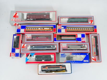 JOUEF and LIMA :
Important lot of locomotives,...