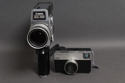 Lot :
- POLAROID
Camera model EE66
- KODAK
Instamatic...