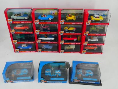 SPIROU, ATLAS editions: 
Lot of 16 painted...