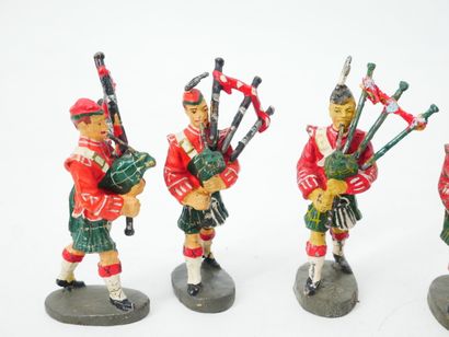 ELASTOLIN (Germany):
Set of 13 figures in...