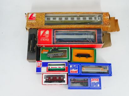 JOUEF and LIMA :
Important lot of locomotives,...