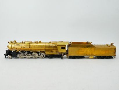 KTM (Japan):
Unpainted metal locomotive and...