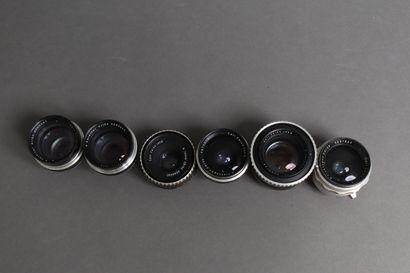 CARL ZEISS JENA
- 2 lenses Cardinar 4/100
-...