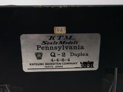 KTM (Japan):
Pennsylvania Q-2 Duplex 4-4-6-4
Locomotive...