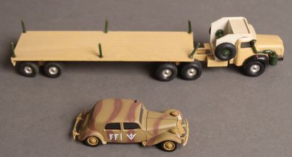 SOLIDO
Lot de véhicules militaires et divers...