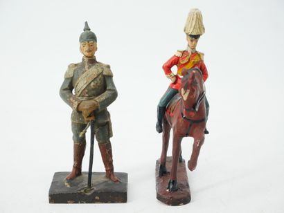 LINEOL (Germany):
Painted composition figurine...