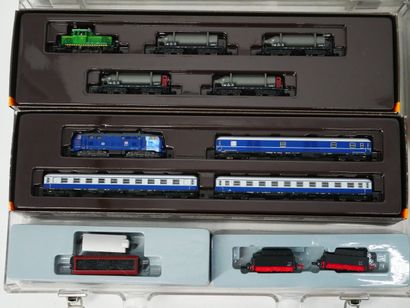 MARKLIN and ROCO: 
Set of locomotives, freight...