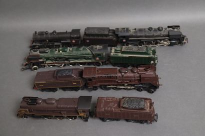 JOUEF (HO)
SNCF set including 5 steam locomotives...